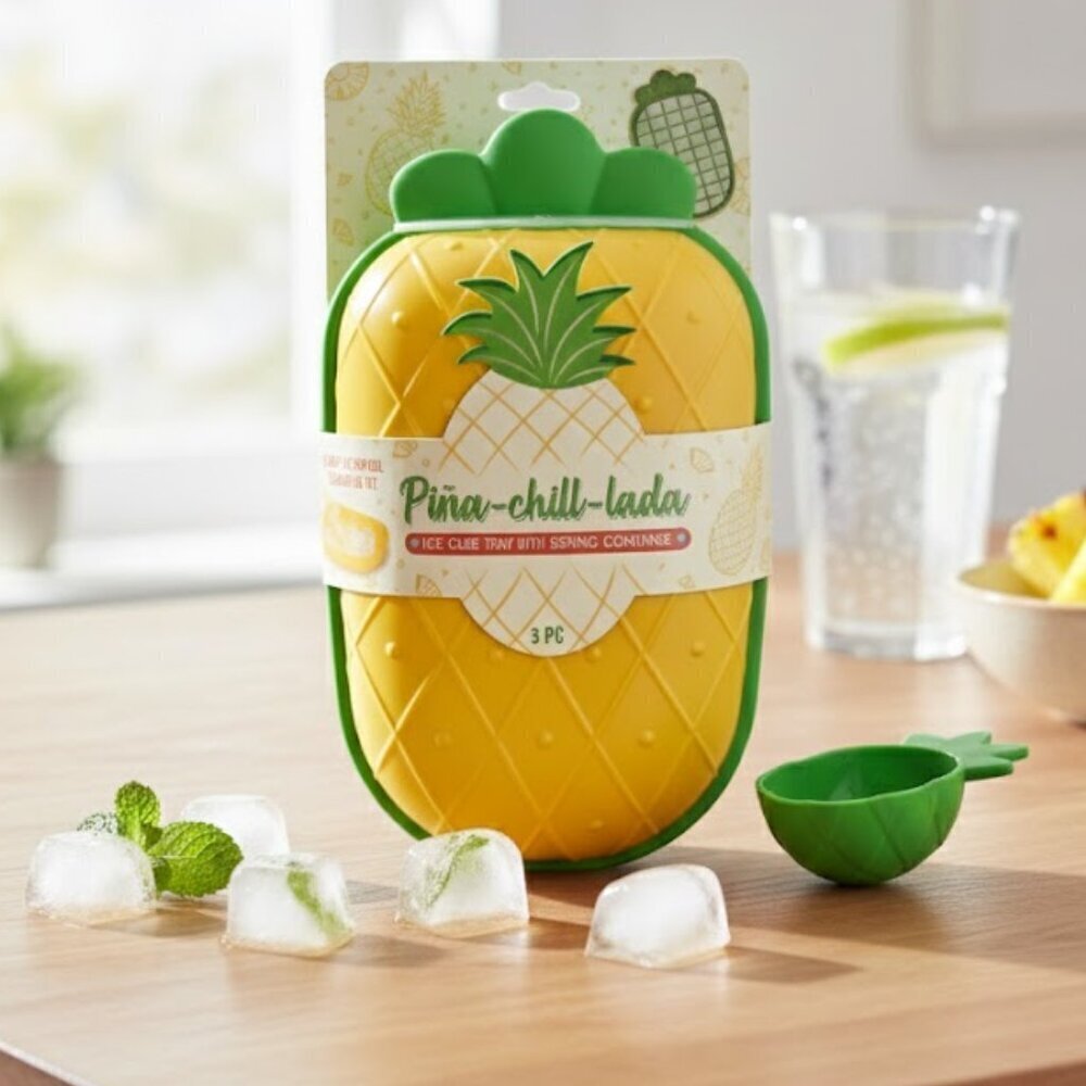 🍍NWT Elevate Your Refreshments: The Piña-Chill-Lada Ice Ensemble